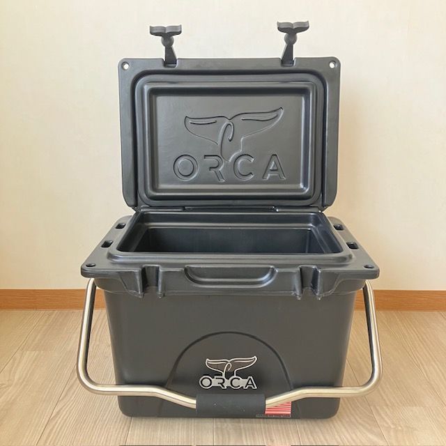 【808】<<新品未使用>> オルカ ORCA クーラーボックス 20 Orca Coolers ブラック　クーラー ハードクーラーBOX 約19L キャンプ アウトドア　BBQ アメリカ製