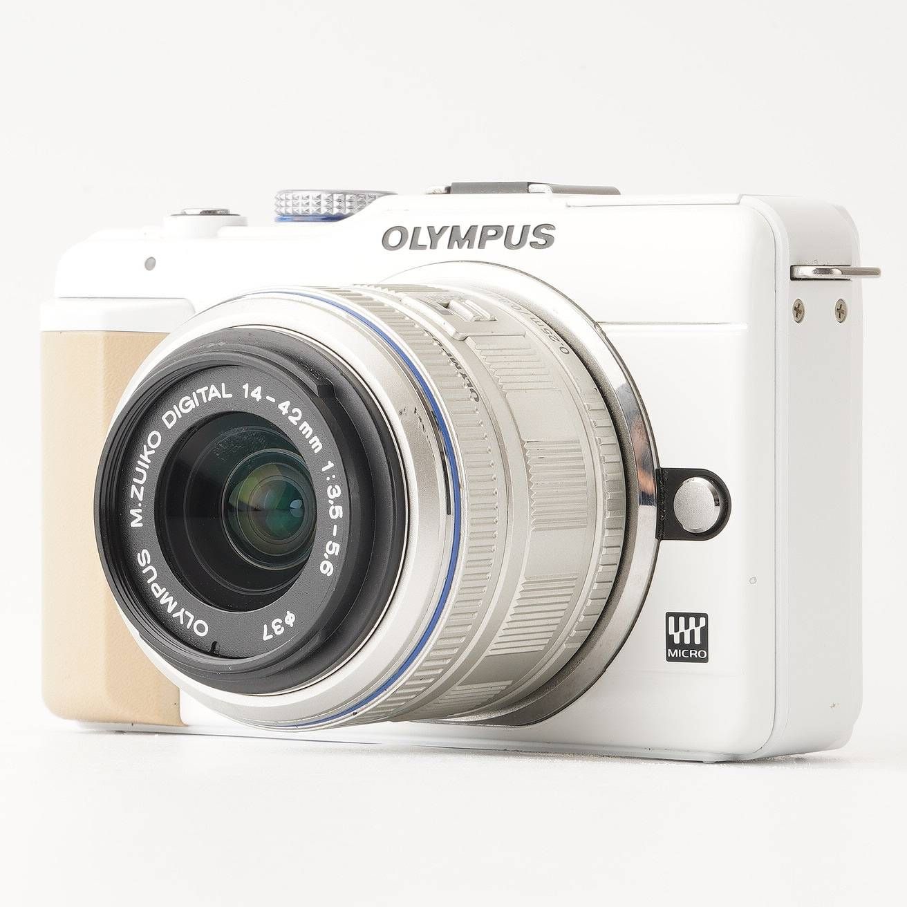 OLYMPUS デジタルカメラ E-PL1s 一眼レフカメラ ホワイト