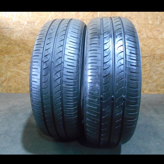 A-2028)ヨコハマ BluEarth 195/55R16 バリ山 2本-