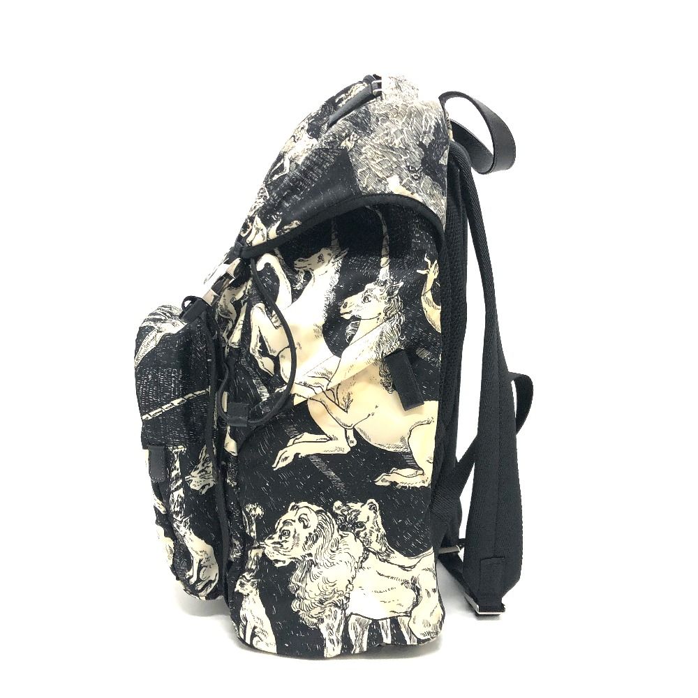 PRADA プラダ リュックサック アニマル総柄 2VZ135 ナイロン