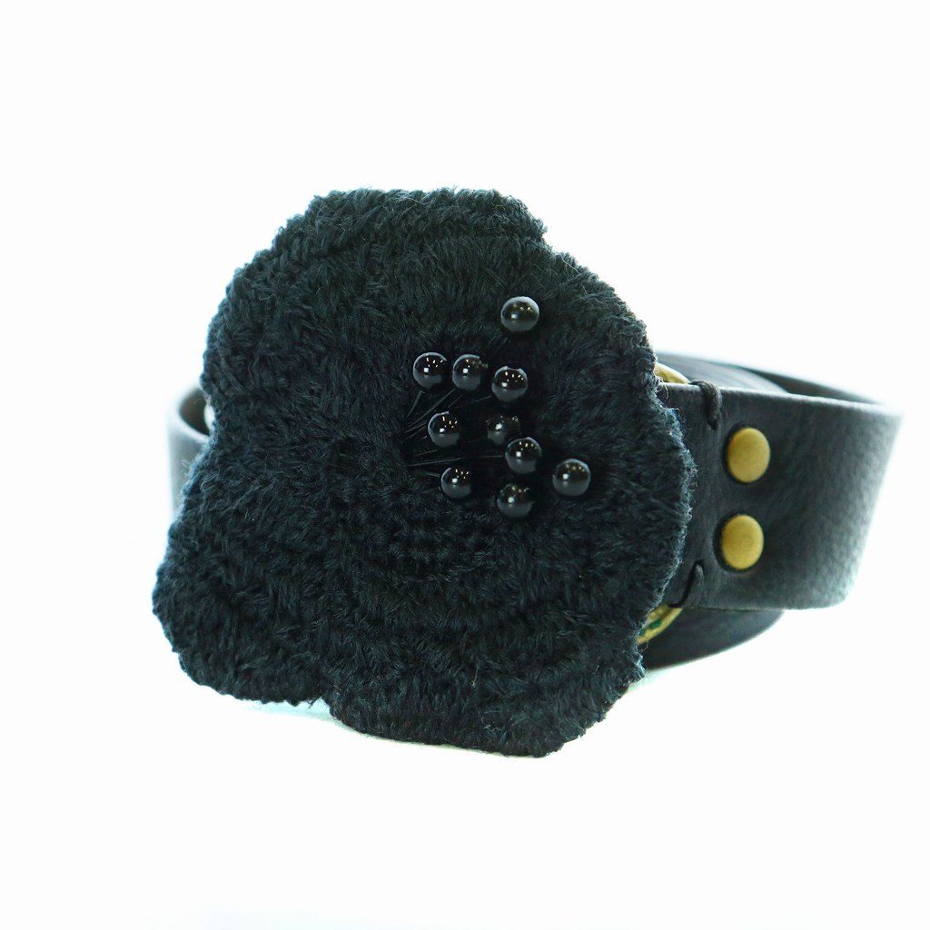 ミナペルホネン mina perhonen land puzzle ベルト レザー