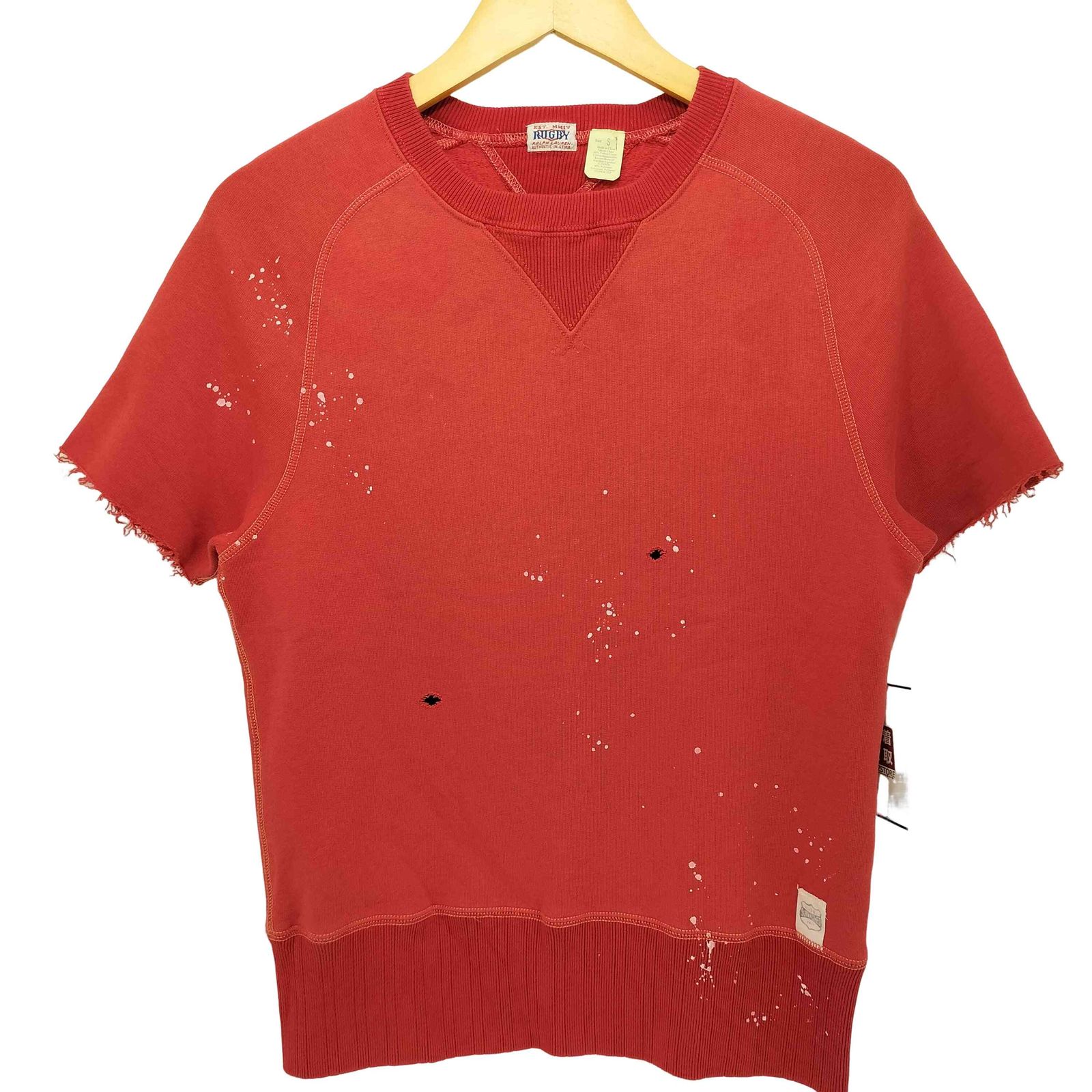 ラグビーラルフローレン Rugby Ralph Lauren S/S DAMAGE SWEAT