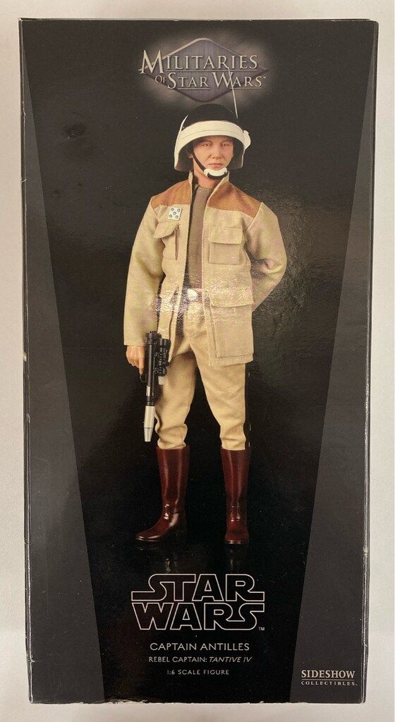 SIDESHOW MILITARIES OF STAR WARS CAPTAIN ANTILLES REBEL CAPTAIN TANTIVE Ⅳ