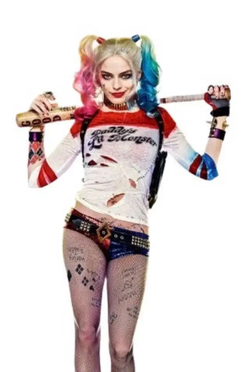 ハーレクイン コスプレ フルセット 自殺 分隊