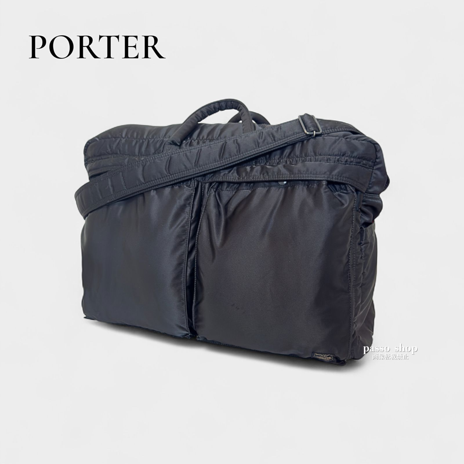 ポーター タンカー ボストンバッグ 2way 吉田カバン ブラック PORTER