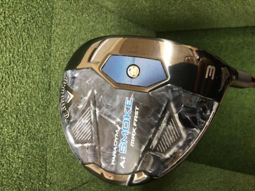 キャロウェイ PARADYM Ai SMOKE MAX FAST 3W フェアウェイウッド FW 純正特注シャフト フレックスR メンズ 男性用 右利き 右用 Cランク ゴルフクラブ