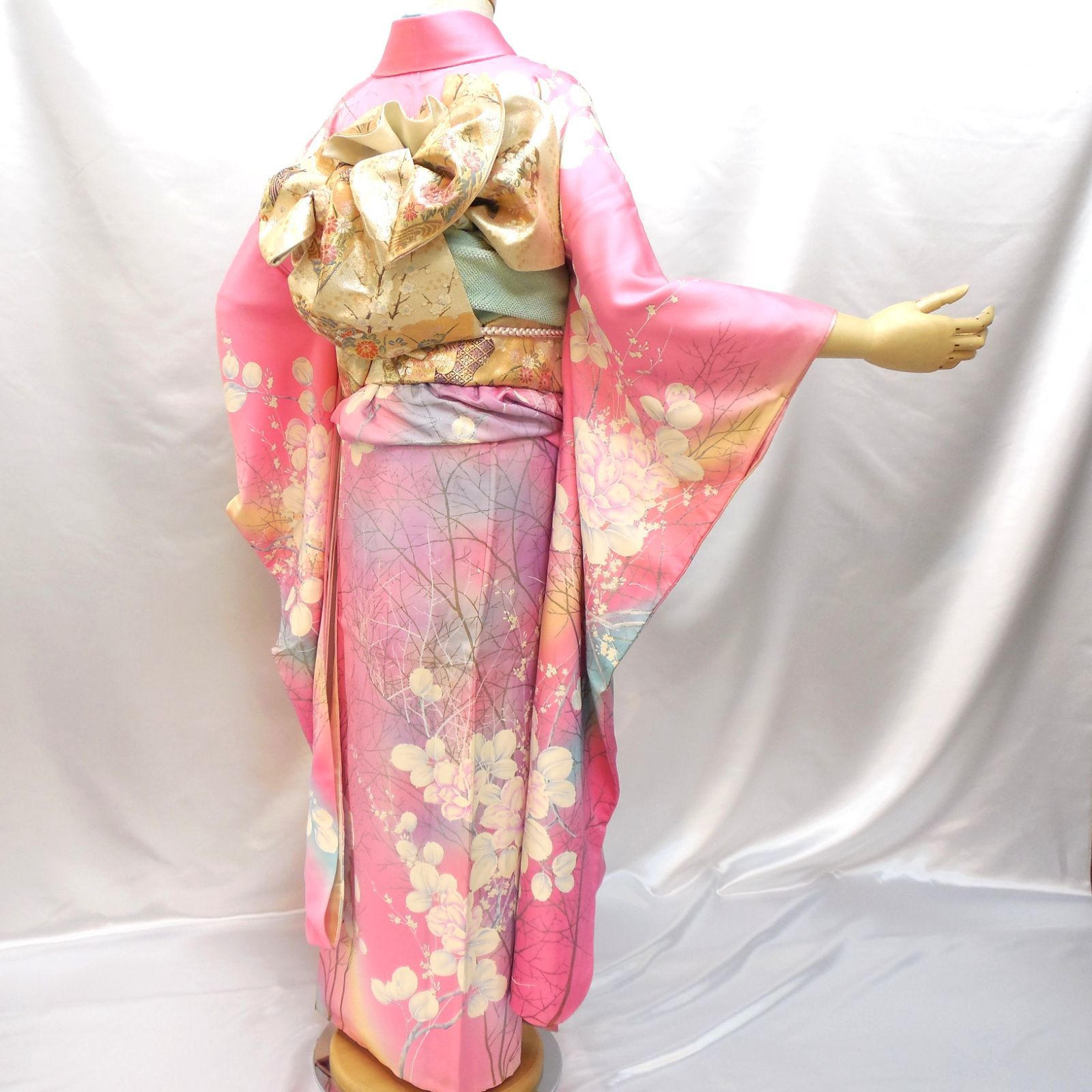 フォロワ割】訳あり特価☆美品 振袖フルセット 正絹 成人式 振袖