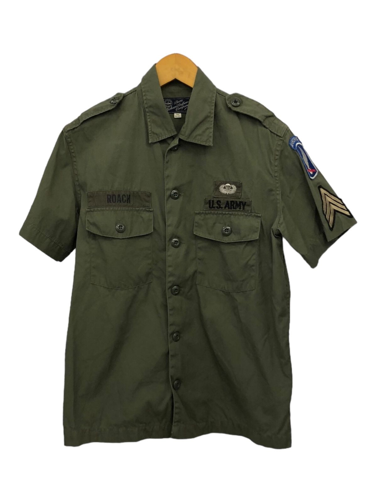 【美品】Buzz Rickson オリーブ ミリタリーシャツ　XX-LARGE Buzz Rickson's (バズリクソンズ) ミリタリーシャツ 半袖 U.S. ARMY