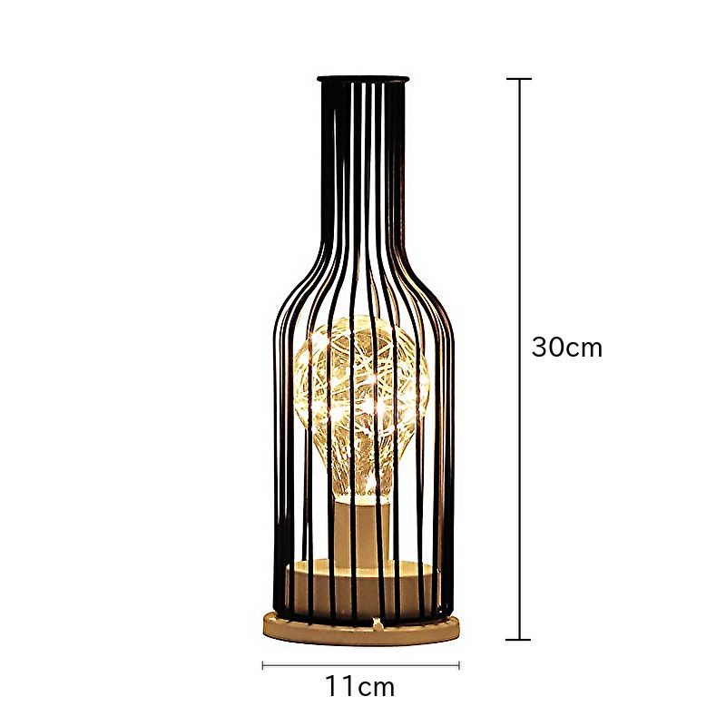 ワインボトルLEDランタン : ワインボトル Led ランタン - 充電式ワインボトル