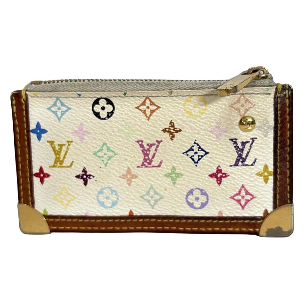 ルイヴィトン　ブランド　ブラウン　モノグラム　コインケース　ポシェットクレ LOUIS VUITTON(ルイヴィトン) コインケース モノグラムマルチ