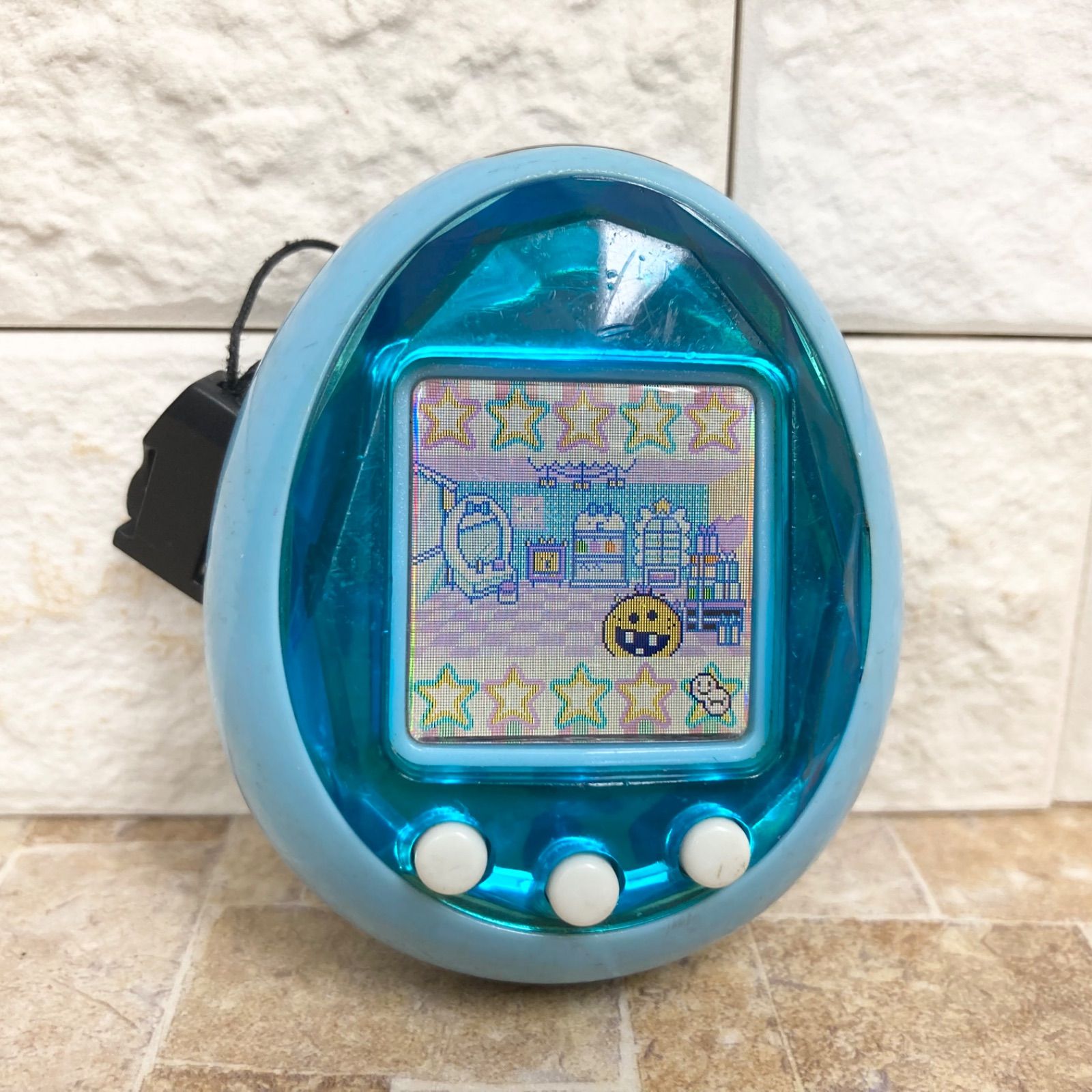 動作確認済】たまごっちiD ブルー 青 BANDAI バンダイ レトロ 平成