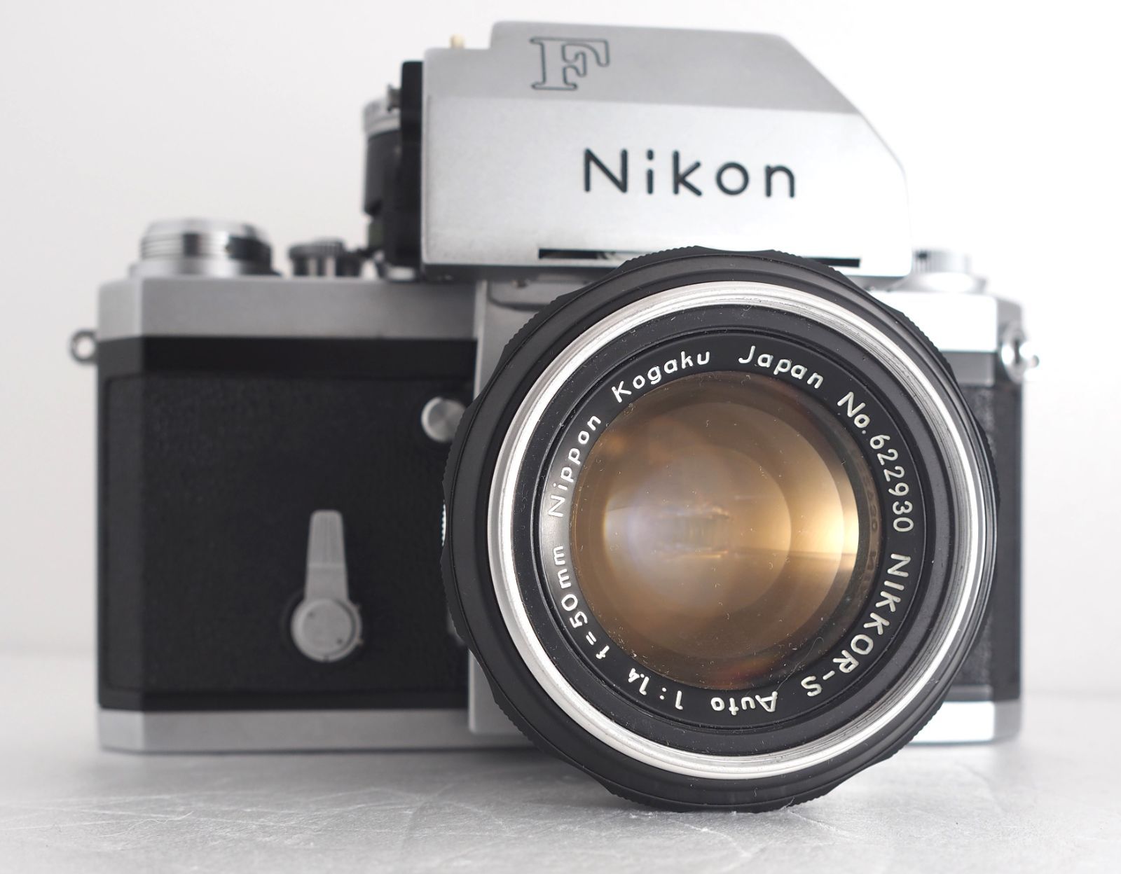 Nikon F ﾌｫﾄﾐｯｸT ｼﾙﾊﾞｰ / 非Ai NIKKOR-S Auto 50mm F1.4【動作
