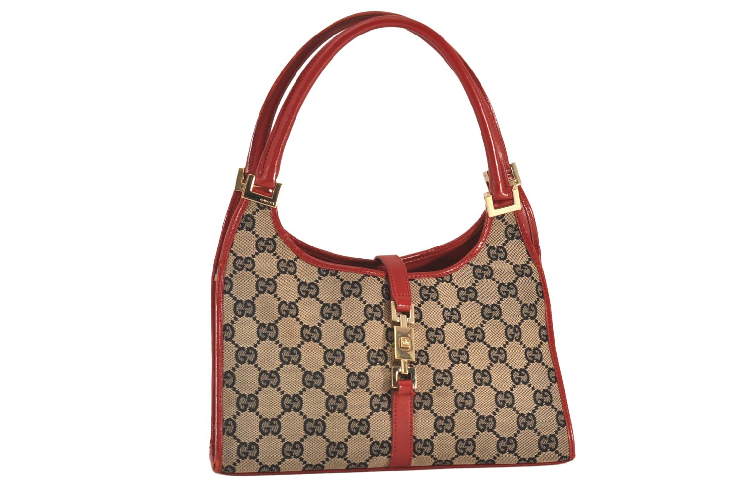GUCCI グッチ ジャッキー ショルダーハンドバッグ GGキャンバス