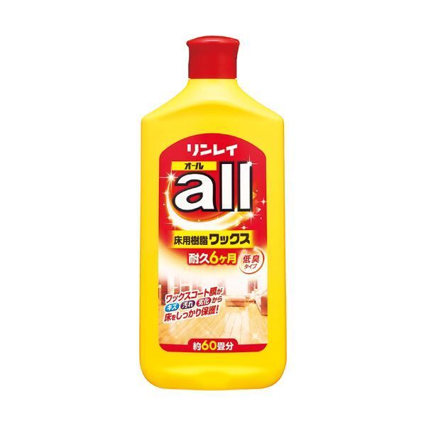 リンレイ 床用樹脂ワックスオール 1L 1本 ×10セット