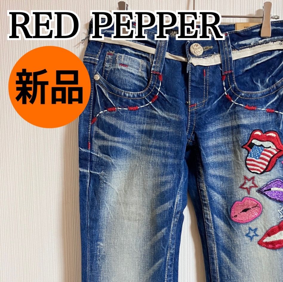 新品】 RED PEPPER レッドペッパー デニム ジーンズ ボトム 
