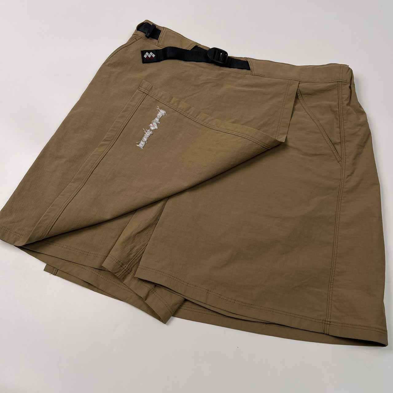 ほぼ未使用 モンベル 秋冬 ストレッチ ノマドラップショーツ キュロットスカート ノマドラップショーツ｜モンベル