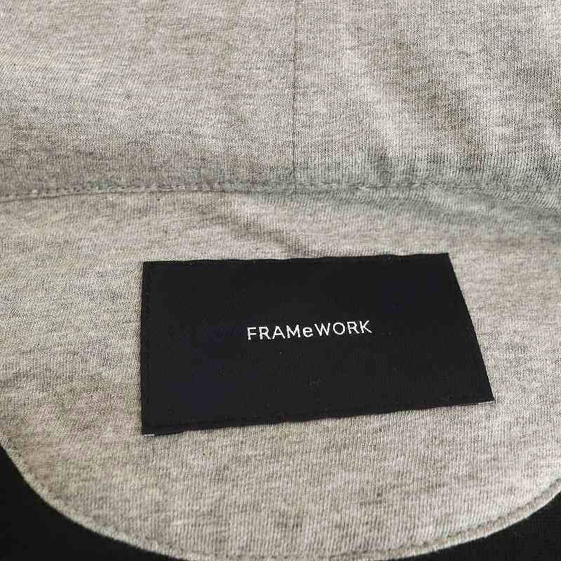 完売品♡FRAMeWORK ダンボールボンディングフーディブルゾン フレームワーク Framework 24AW ダンボールボンディングフーディ