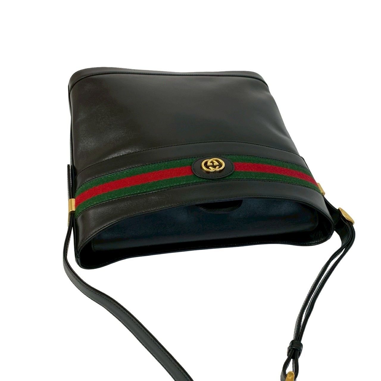 極 美品 袋付 GUCCI グッチ オールドグッチ ヴィンテージ