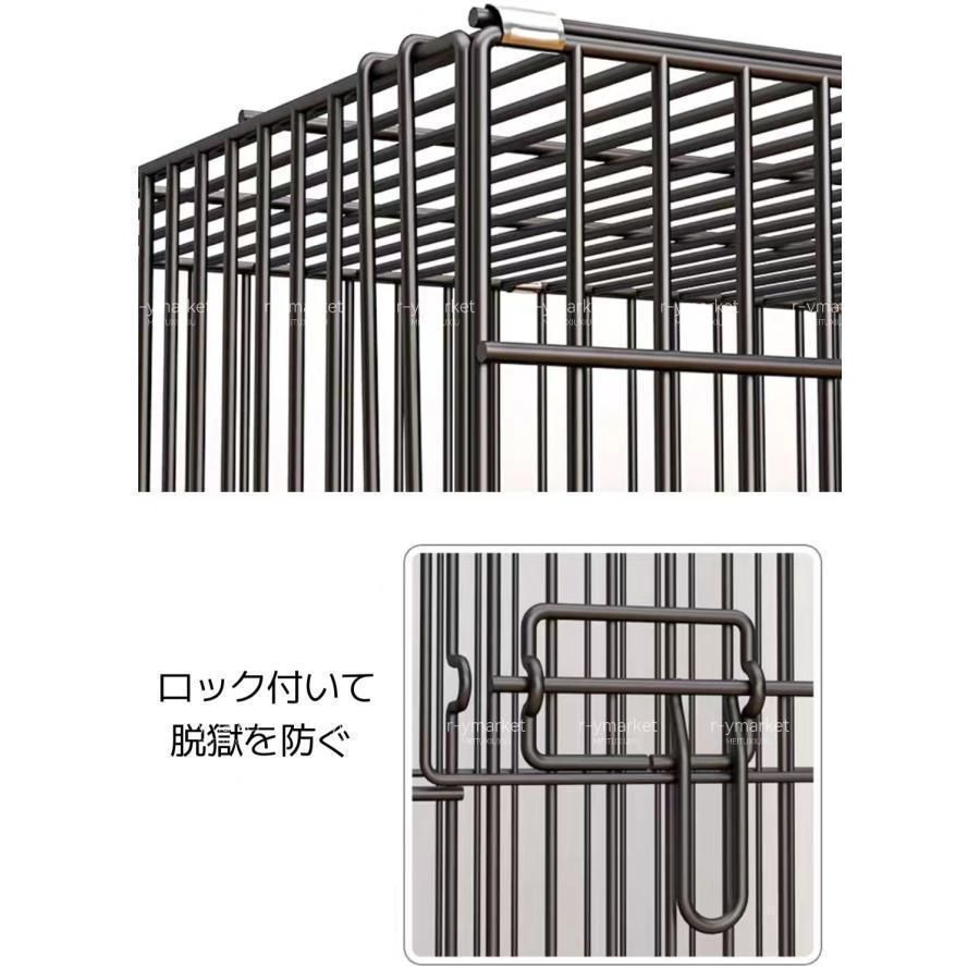 折り畳み式 掃除しやすいネコ用ゲージ