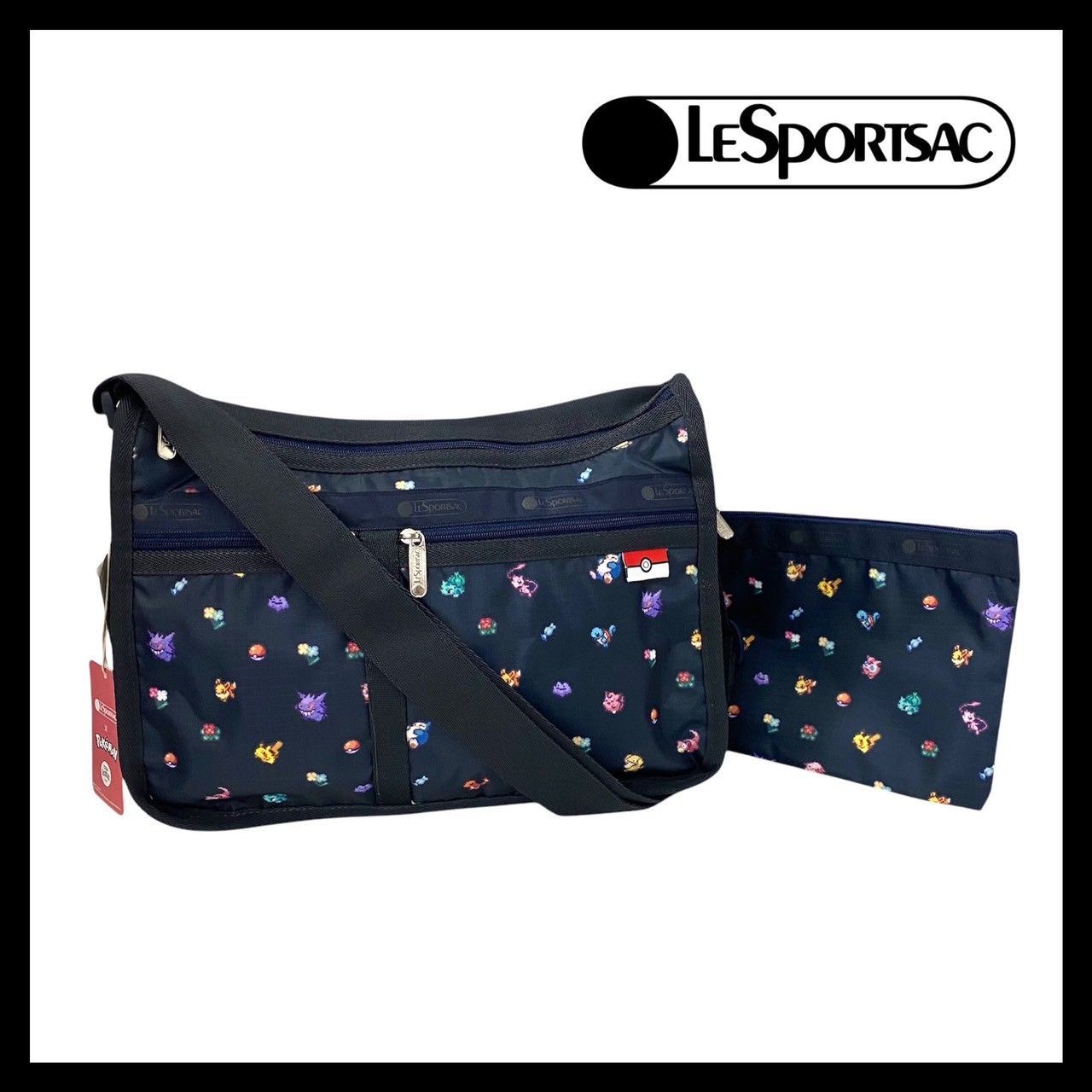 LeSportsac】デラックスエブリデイバッグ ポケモン ショルダーバッグ