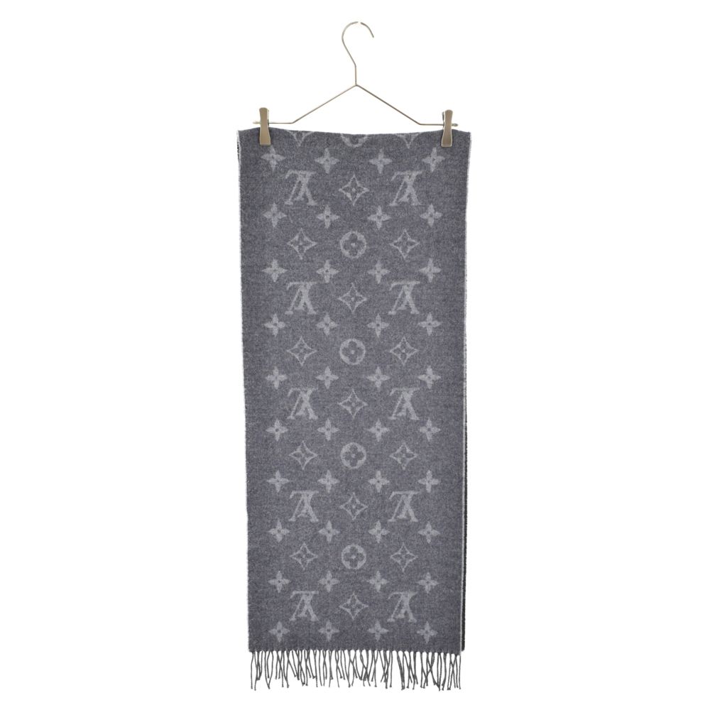 LOUIS VUITTON (ルイヴィトン) モノグラム 裏地千鳥柄 カシミヤ