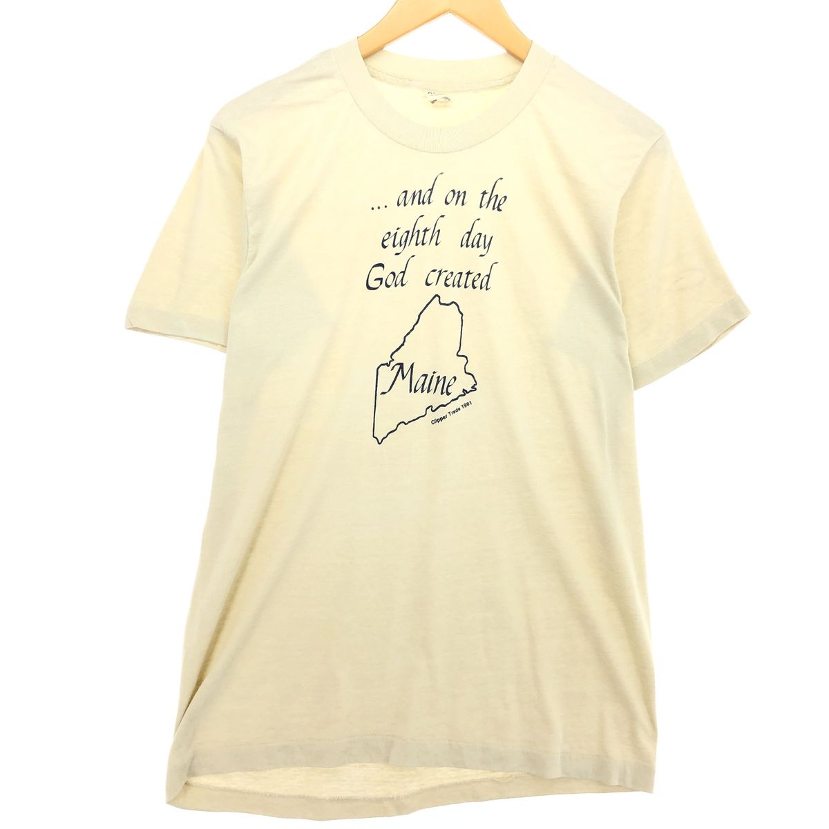 古着 80年代 スクリーンスターズ SCREEN STARS メッセージプリントTシャツ USA製 メンズM相当 ヴィンテージ/eaa461478