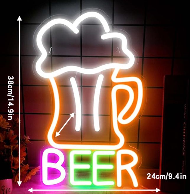 ハイネケン ビンテージ ネオン サイン ビール 電飾 看板 ライト 照明 壁掛け ハイネケン ビンテージ ネオン サイン ビール 電飾 看板 ライト 照明