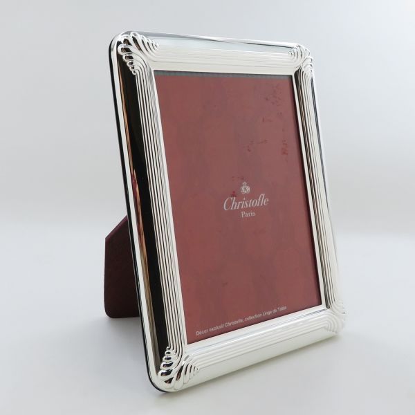 廃盤 Christofle クリストフル フォトフレーム コキーユ シルバー 貝