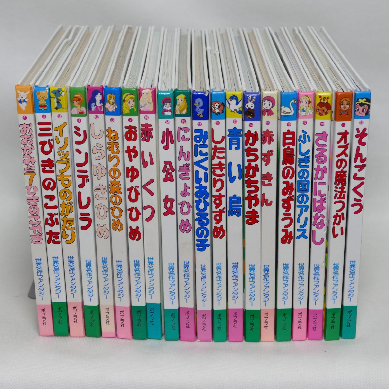 世界名作ファンタジーアニメ絵本60冊全巻まとめ売りセット日本昔ばなし ...