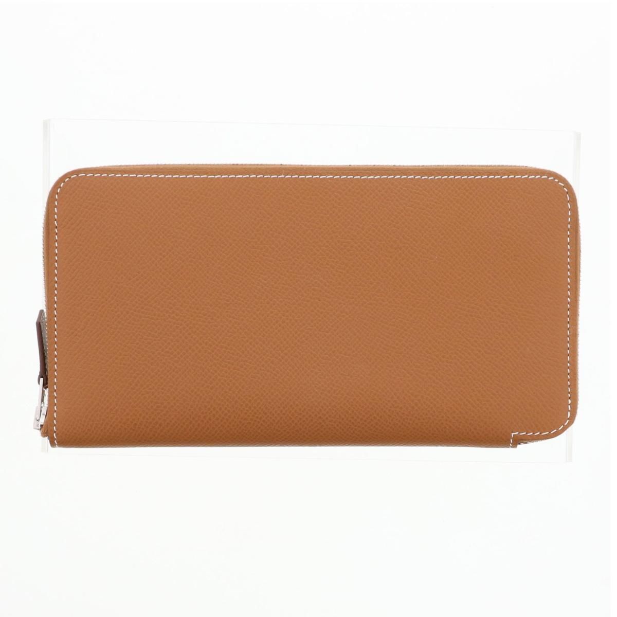 美品】 HERMES （エルメス） ｱｻﾞｯﾌﾟﾛﾝｸﾞ ｼﾙｸｲﾝ 財布 長財布(小銭入有 