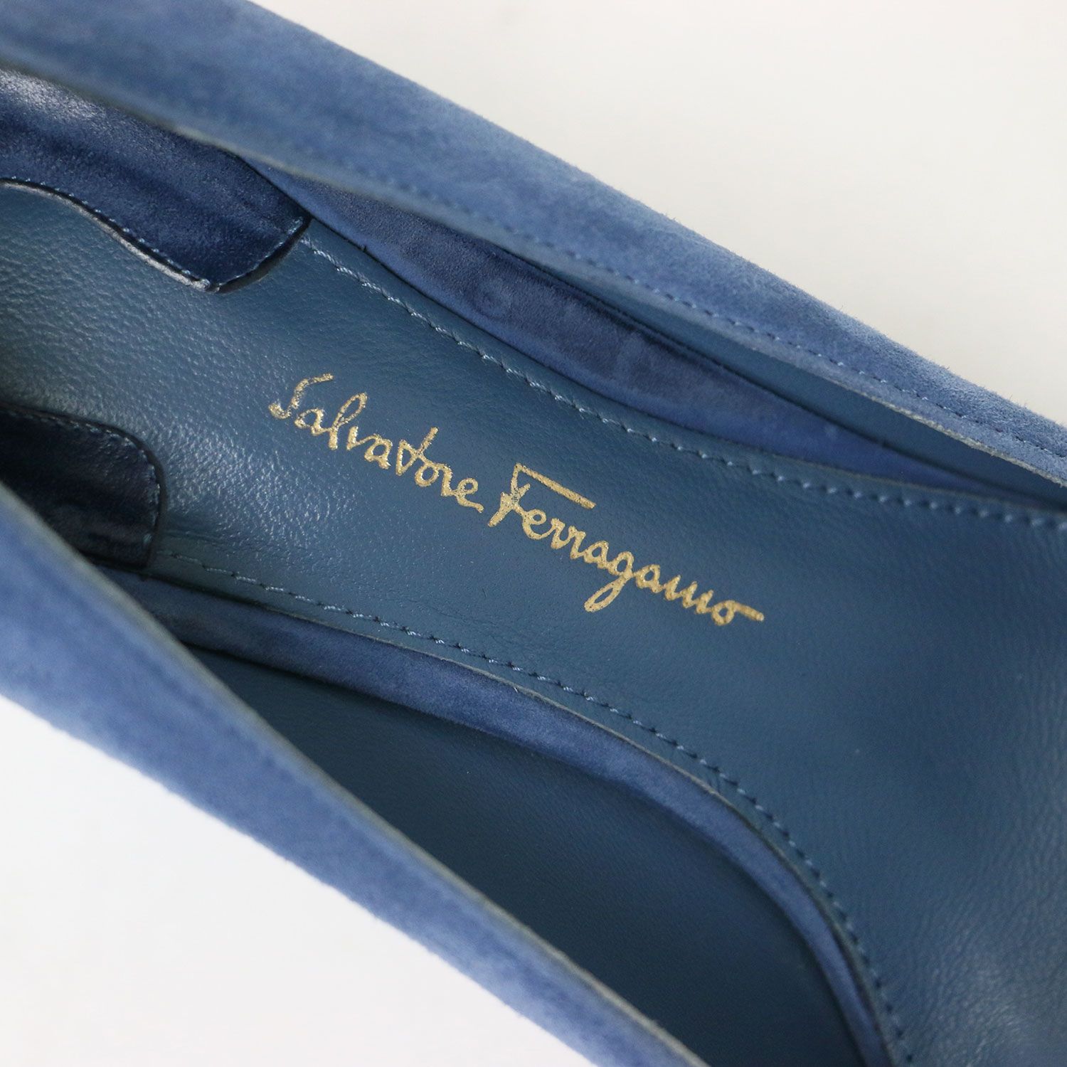 Salvatore Ferragamo サルヴァトーレ フェラガモ パンプス ブルー  
