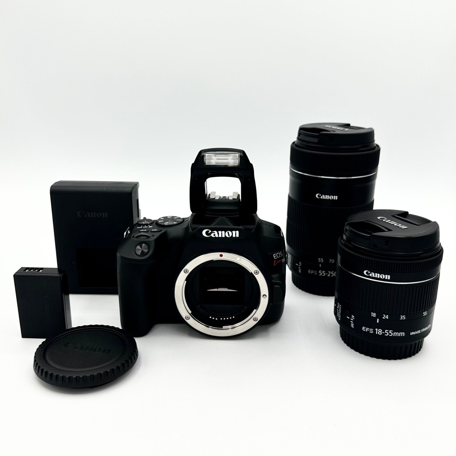 1000ショット以下 Canon デジタル一眼レフカメラ EOS Kiss X10i ダブルズームキット EOSKISSX10I-WKIT