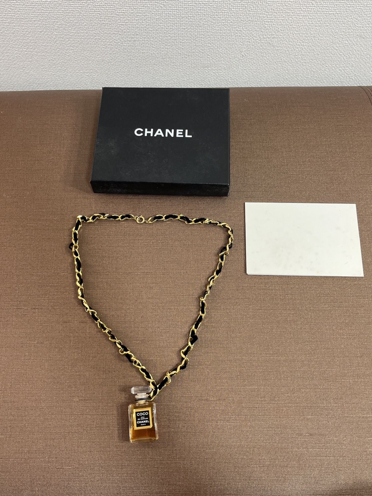 シャネル ココ オードゥ パルファム 香水ペンダント ネックレス