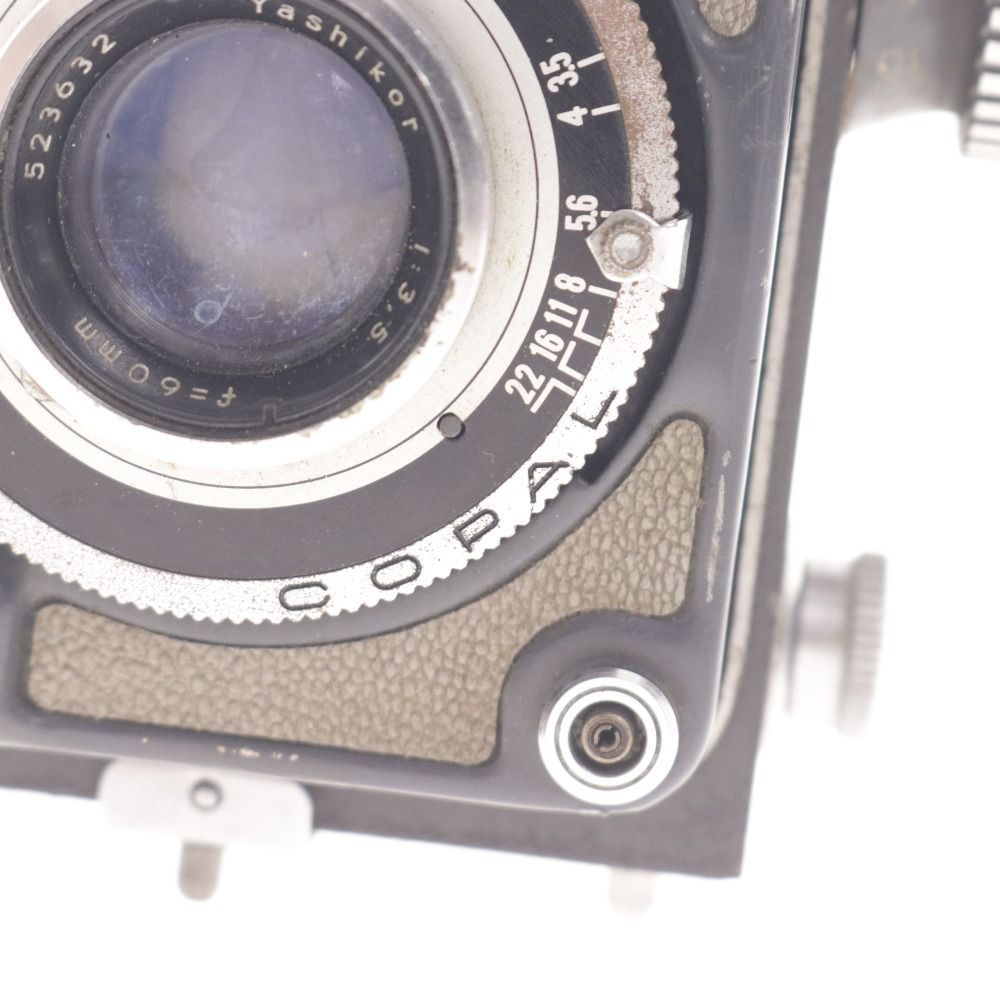 yashica 44 二眼レフカメラ 60mm f3.5 □ ヤシカ Yashica-44 二眼レフ フィルムカメラ カメラ 60mm F3