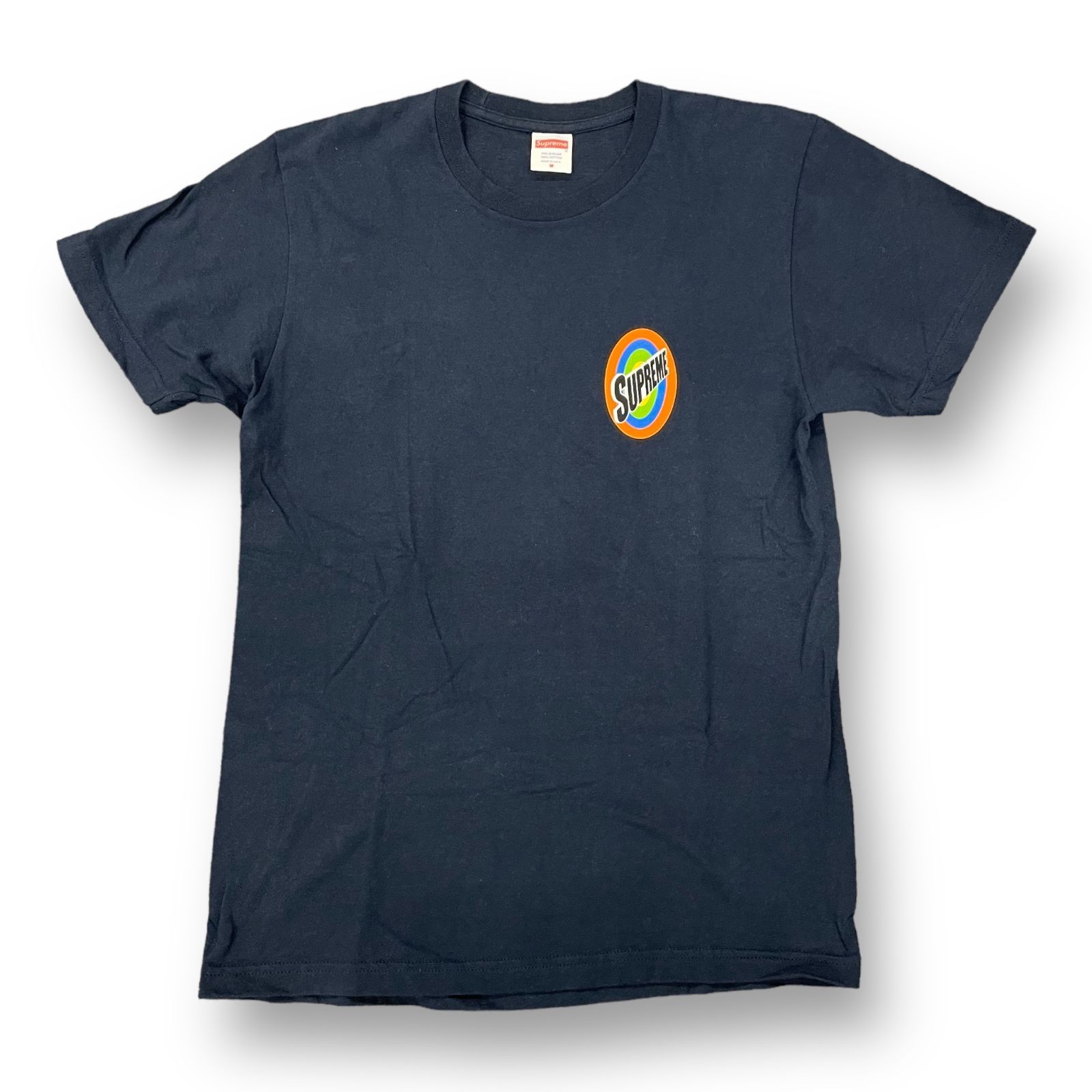 Supreme 16SS Spin Tee スピン Tシャツ サークル ロゴ シュプリーム M