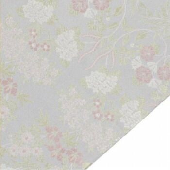 川島織物セルコン 芳文四季草花 ほうぶんしきそうか 織りセンター 28 55 cm HP 1106 GR グレー キッチン小物 テーブルクロス 