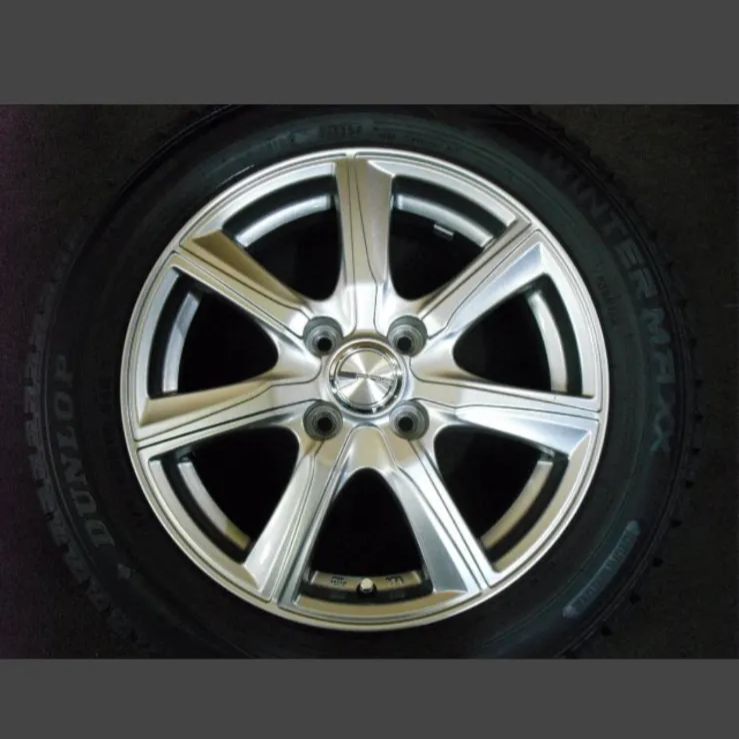 T-2146)本州送料無料 超バリ山 22年製 ダンロップ 175/65R15 アクア 