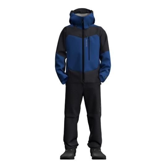 ダイワ　DR-3023 レインマックスデタッチャブルレインスーツ ブラック 2XL ダイワ DR-3023 レインマックスデタッチャブルレインスーツ