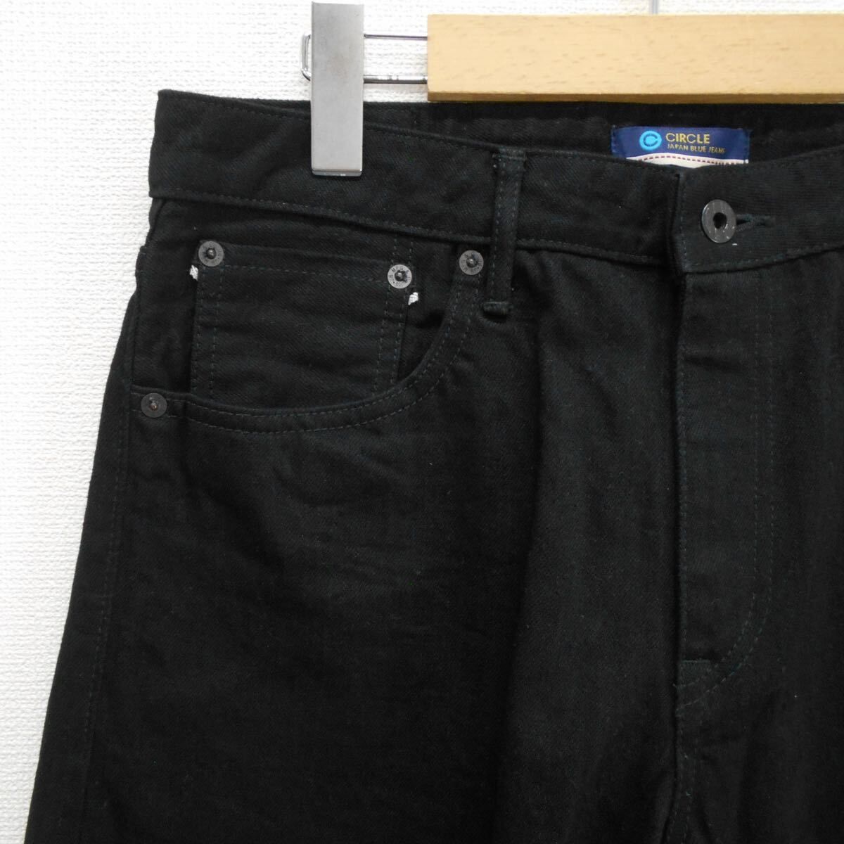 JAPAN BLUE JEANS ジャパンブルージーンズ JBJE13143A CIRCLE サークル ストレート 14oz ブラックデニムパンツ ジーンズ 31 10116689