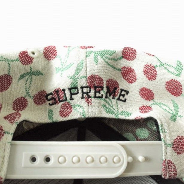 新品 SUPREME シュプリーム 23SS Cherries 5-panel Cap チェリーズ5