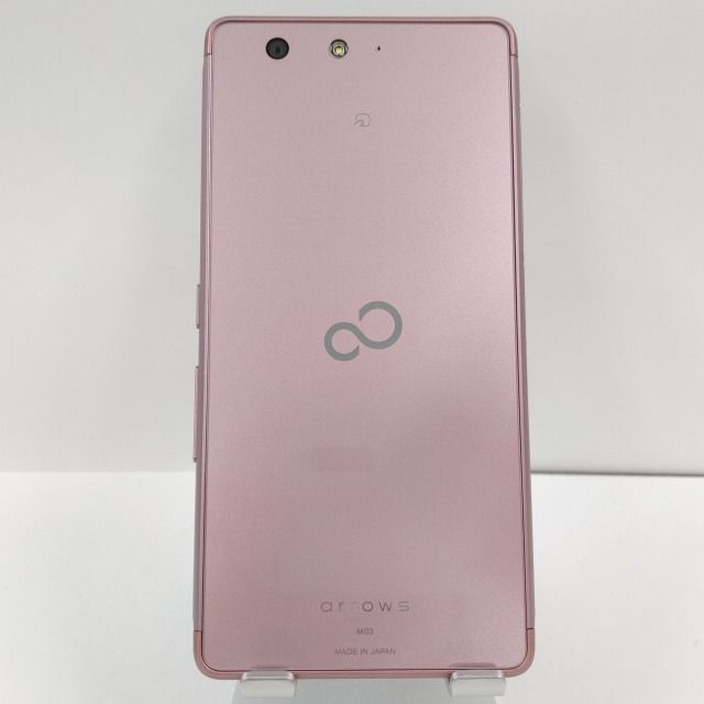 スマートフォン/携帯電話新品未開封 ARROWS　M03　ピンク 富士通 SIMフリー