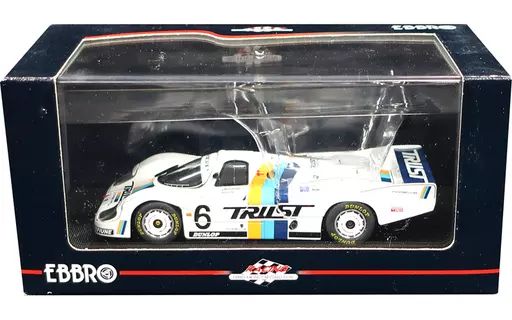 中古】ミニカー 1/43 TRUST PORSCHE 956 WEC JAPAN 1983 #6(ホワイト