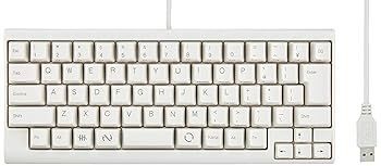 【中古】PFU Happy Hacking Keyboard Lite2 日本語配列かな印字なし USBキーボード ホワイト PD-KB220W/U