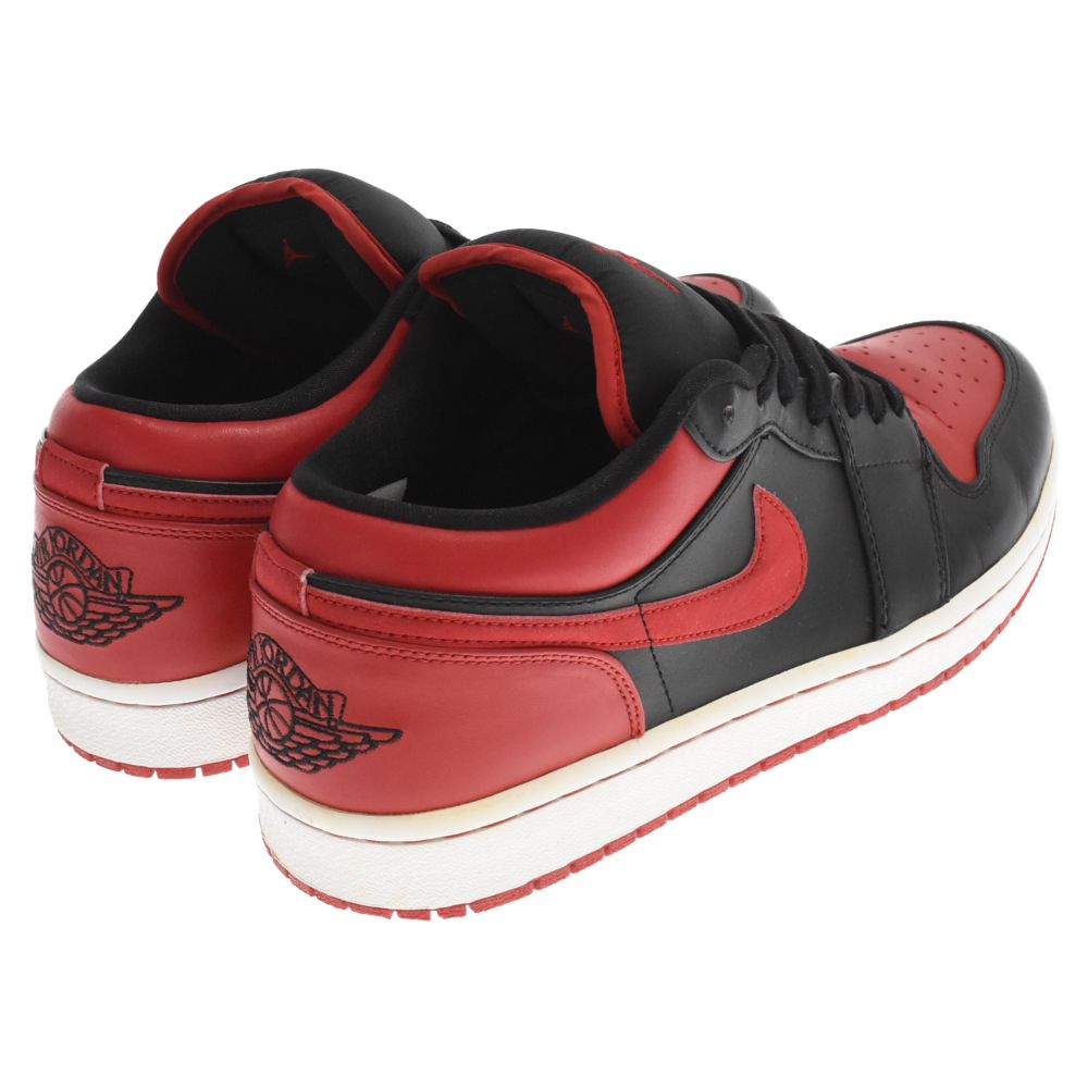 NIKE (ナイキ) AIR JORDAN 1 PHAT LOW BRED 338145-061 エア ジョーダン ファット ロー ブレッド  ローカット スニーカー US9.5/27.5cm ブラック/レッド - メルカリ