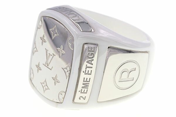 ルイヴィトン リング バーグ シグネチャー LVチェーンリンクス M68257  