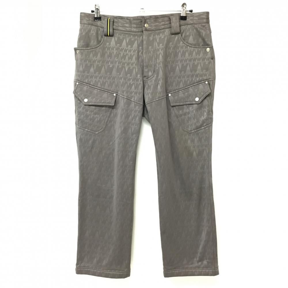 中古 メンズ パーリーゲイツ PEARLY GATES パンツ 6(LL) グレー×黒