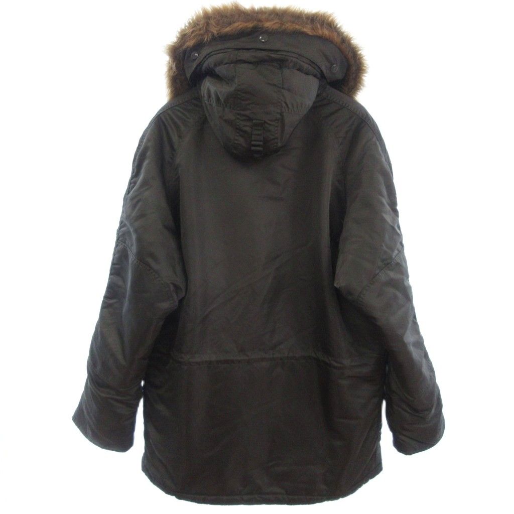 アルファ ALPHA N-3B フライトジャケット 20024-76 コート ダークグレー系 XL 大きいサイズ