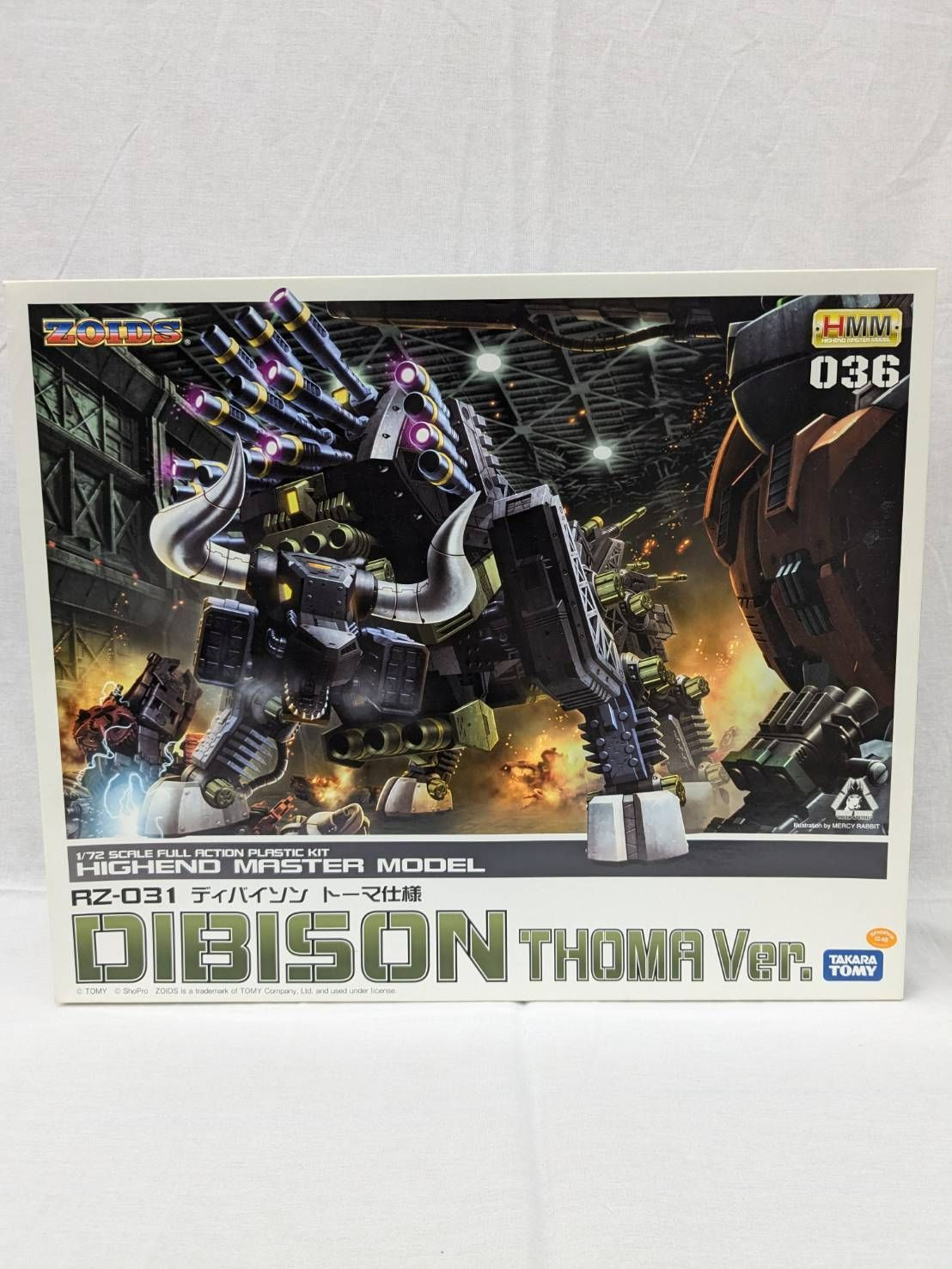 新品 コトブキヤ HMM ゾイド ディバイソン トーマ仕様 ZOIDS