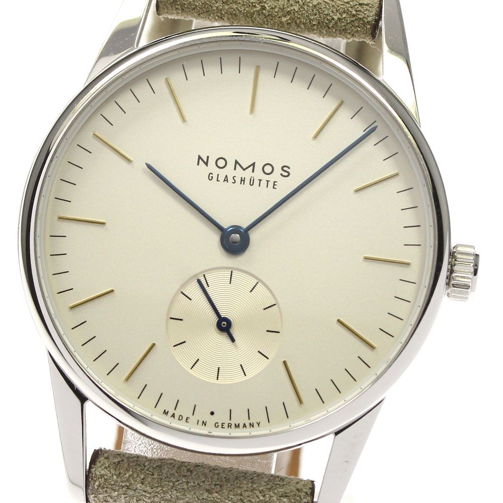 ノモス NOMOS オリオン33 スモールセコンド 手巻き ボーイズ美品内箱