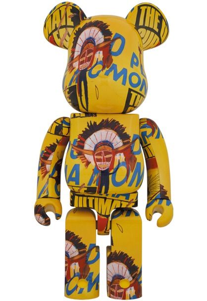 MEDICOM TOY - BE@RBRICK Andy Warhol × JEAN-MICHEL 即発送 Andy Warhol x Jean-Michel Basquiat #1 Bearbrick 1000